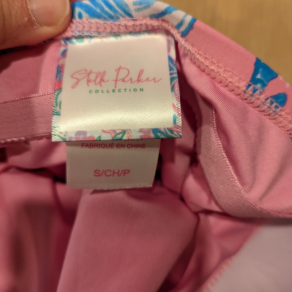 Pink and Blue Swimsuit - Picture 10 of 12